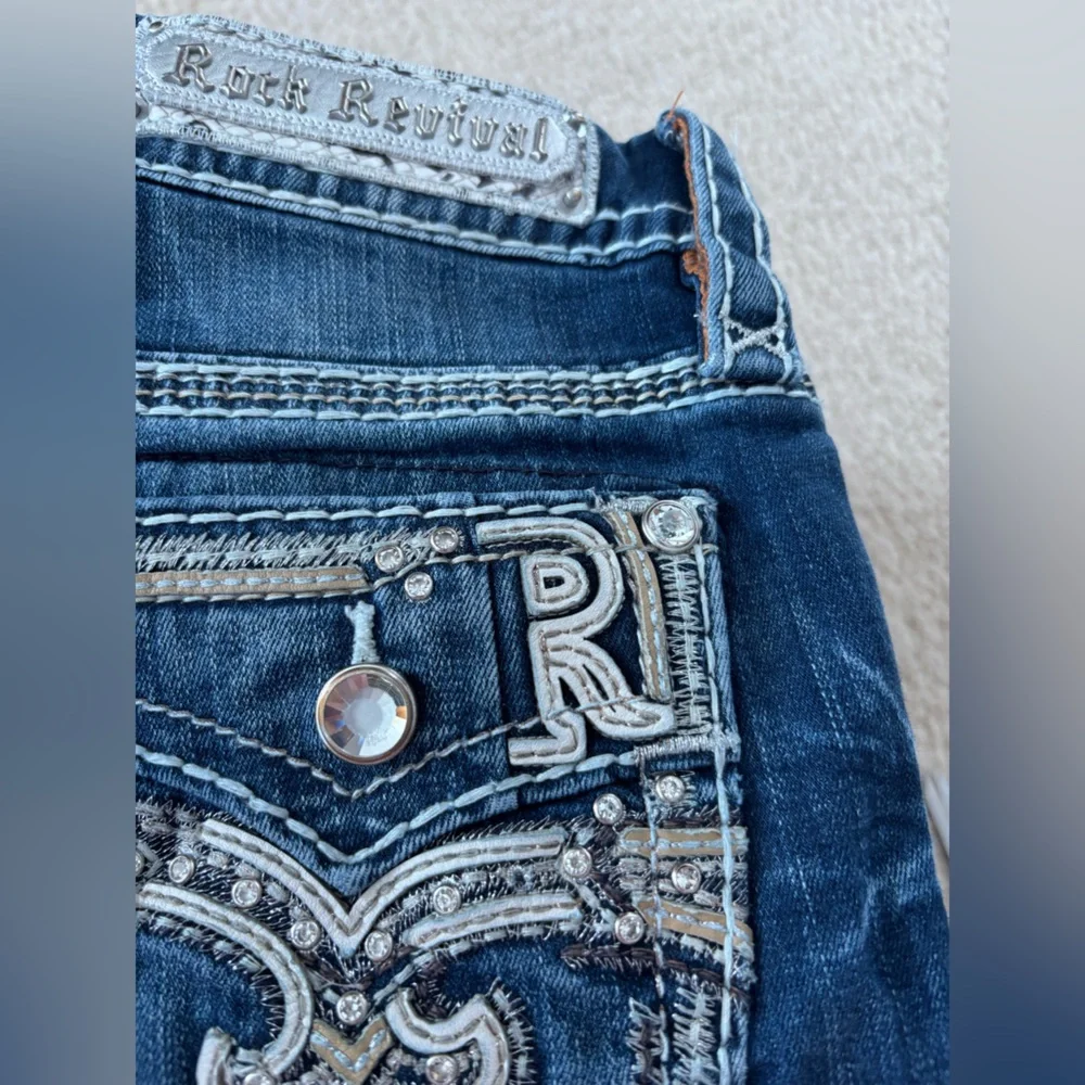 Rock Revival Bling Bootcut Jeans - Picture 6 of 6